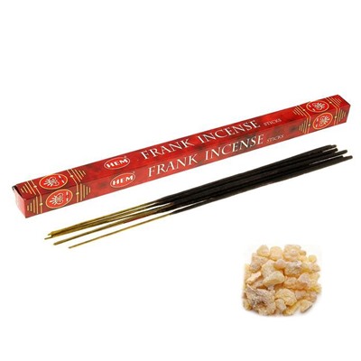 Hem Incense Sticks FRANKINCENSE (Благовония ЛАДАН, Хем), уп. 8 палочек.