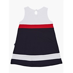 Платье  UD 1809 син/белый