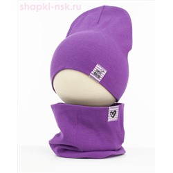 02-46-LT Комплект (шапка+снуд) (52-54)
