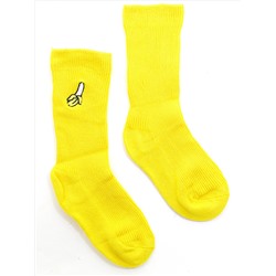 Детские носки 3-5 лет 15-18 см  "Fruit" Банан