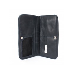 Портмоне мужское Croco-ПР-804 натуральная кожа 3 отд,  11 карм,  синий галант (256)  239826