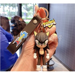 Брелок большой силиконовый с карабином SONIC Соник в ассортименте br_sonic2, br_sonic2