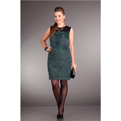 Liona Style 561 зеленый, Платье
