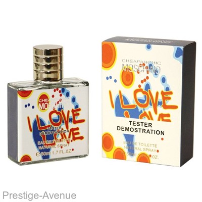 Тестер Moschino   Cheap & Chic I Love Love   for women edt  50ml