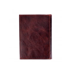 Обложка для авто+паспорт Premier-О-77 (4 внут карм)  натуральная кожа коричневый тем пулл-ап (152)  212340