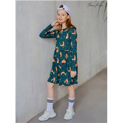Платье Эля дикие лисы