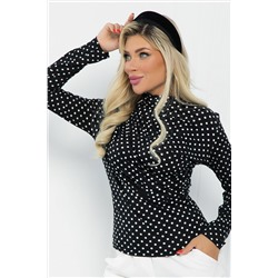 Лонгслив Тайна сердца (черный) Б12924-7М