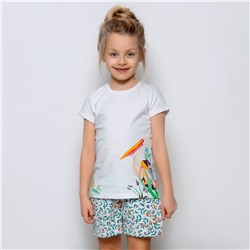 Шорты для девочки Kogankids Цветы