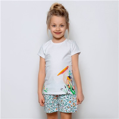 Шорты для девочки Kogankids Цветы