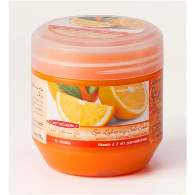 Spa Lightening Salt ORANGE, Carebeau (Солевой СПА-скраб для обновления и осветления кожи АПЕЛЬСИН, Кеабью), 700 г.