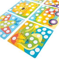 Развивающая игра для маленьких «Большое путешествие». Серия «Учись, играя» (разноцветные кружочки)