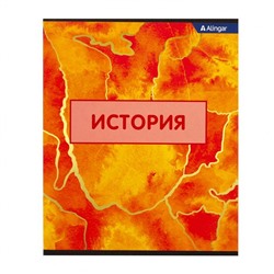 Тетрадь Предмет клетка  ИСТОРИЯ 36 л  Alingar AL7392