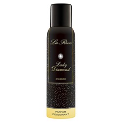 .Дезодорант  женский спрей LA RIVE  LADY DIAMOND 150ml /жен.(PR Леди миллион)