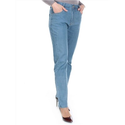 D1006 BLUE Джинсы женские DENIM (75% хлопок, 22% полиэстер 3% спандекс) размер W38