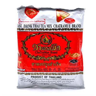 THAI TEA MIX, Chatramue Brand (Тайский КРАСНЫЙ ЧАЙ с ароматом ванили), 400 г.