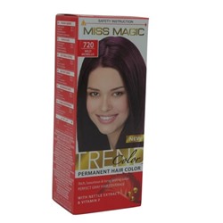 MISS MAGIC Стойкая краска д/волос 720 дикая вишня