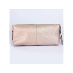 Косметичка Croco-К-720 натуральная кожа (1 отдел),  пудра металлик (234)  238023