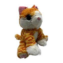Кот со стеклянными глазами 20см МL789 АКЦИЯ! СКИДКА 30%