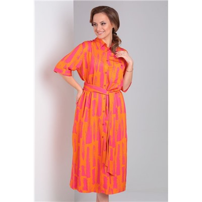 Andrea Fashion 2 оранж, Платье