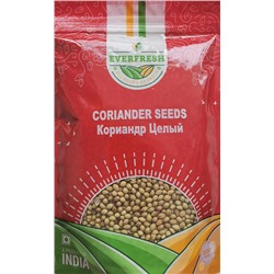 CORIANDER SEEDS, Everfresh (КОРИАНДР ЦЕЛЫЙ, Эверфреш), 100 г. - СРОК ГОДНОСТИ ДО 28 НОЯБРЯ 2024 ГОДА