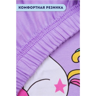 Шорты для девочки №SM659-8 (Сиреневый)
