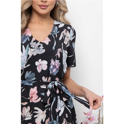 Платье "Надежда" (акварель блэк) П5736