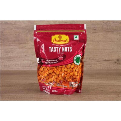 TASTY NUTS, Haldirams (Снэк ВКУСНЫЕ ОРЕШКИ, Халдирамс), 200 г.