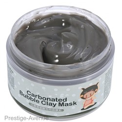 Кислородная маска с глиной Bioaqua Little black pig bubble mask mud 100g  0511