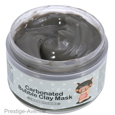 Кислородная маска с глиной Bioaqua Little black pig bubble mask mud 100g  0511