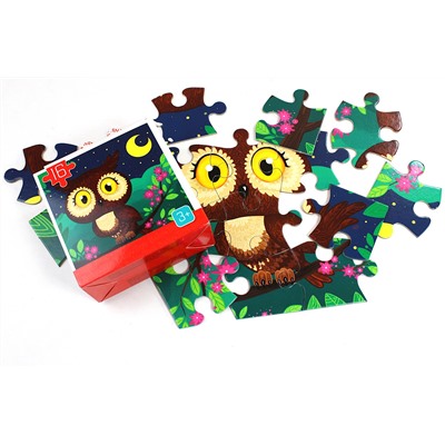 Пазл First Puzzle «Совенок» 16 элементов