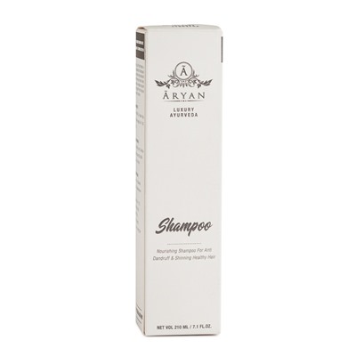 Shampoo NOURISHING SHAMPOO FOR ANTI DANDRUFF & SHINING HEALTHY HAIR, ARYAN (Премиальный шампунь ПИТАЮЩИЙ, ПРОТИВ ПЕРХОТИ, АРЬЯН), 210 мл. - СРОК ГОДНОСТИ ДО 30 НОЯБРЯ 2024 ГОДА