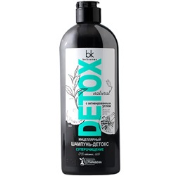 Detox Мицеллярный шампунь-детокс*суперочищение*экстремальное восстановление 370 г
