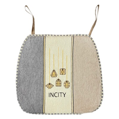 Сидушка на стул тканевая INCITY р-р 45х45