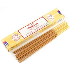 VANILLA Incense, Satya (Благовония ВАНИЛЬ, Сатья), 15 г.