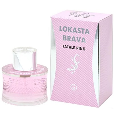 .Дезодорант LOKASTA BRAVA  FATALE PINK 95мл /жен.