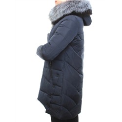 M16-78 Пальто женское с натуральным мехом Meajiateer размер M - 44 российский