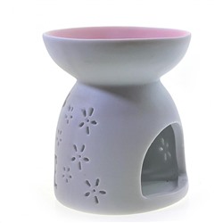 Аромалампа белая матовая, LOVE (керамика, 9 х 7,5 см.), 1 шт.
