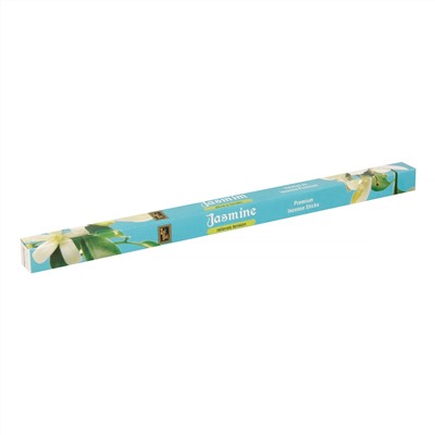 JASMINE fab series Premium Incense Sticks, Zed Black (ЖАСМИН премиум благовония палочки, Зед Блэк), уп. 8 палочек.