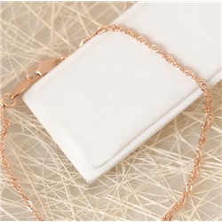 Браслет позолота Н01-15423  длина 19 см.