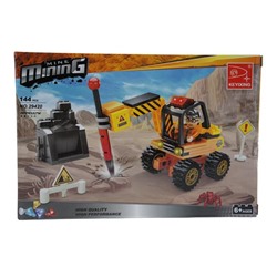 Конструктор Mining Volcanic 144дет. Добыча полезных ископаемых 22*15см  / коробка 29420