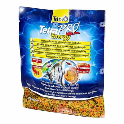 TetraPRO Energy MULTI-CRISPS. Корм для рыб в виде чипсов для повышения энергии, 12г АГ