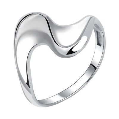 Кольцо из серебра без вставки, Л-11852