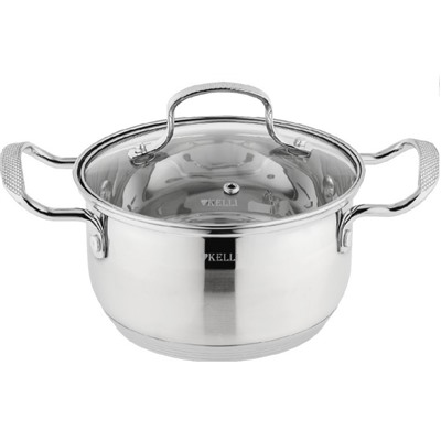 Кастрюля из нержавеющей стали 5,6л KL-4704-24 (1х6