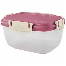 Контейнер для продуктов Sugar&Spice Barberry герметичный 0,45 л прямоугольный SE224510054 брусника
