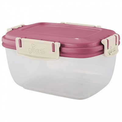 Контейнер для продуктов Sugar&Spice Barberry герметичный 0,45 л прямоугольный SE224510054 брусника