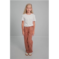 Брюки палаццо из футера для девочки Happyfox