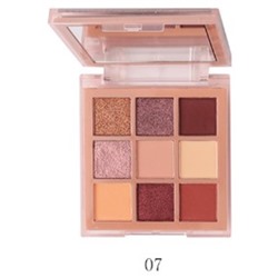 Тени д/век 9-цв. компактные 1235  т.07 SAND Farres