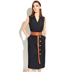 DiLiaFashion 0602 черный, Платье