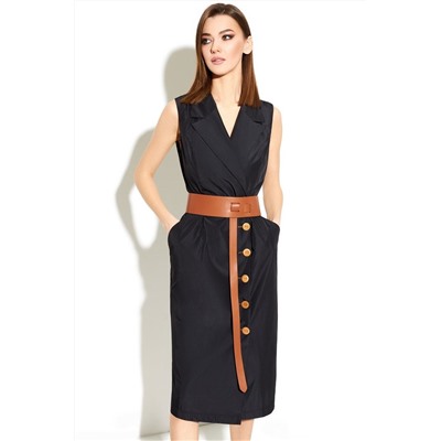 DiLiaFashion 0602 черный, Платье