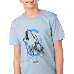 Футболка детская Голубая гортензия